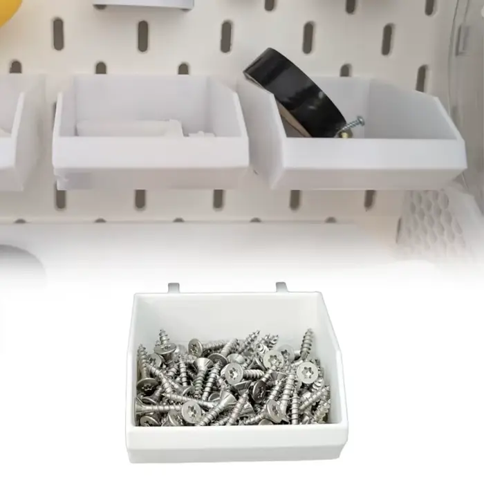 Organisateur de pièces d'outils en plastique pour IKEA Skadis