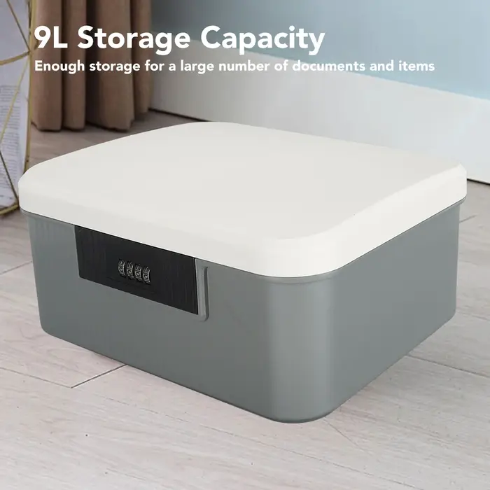 Coffre de rangement verrouillable pour documents