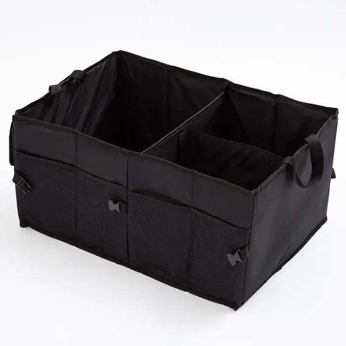Boîte de rangement de coffre, fournitures de voiture, location de grande voiture pliable, boîte de r