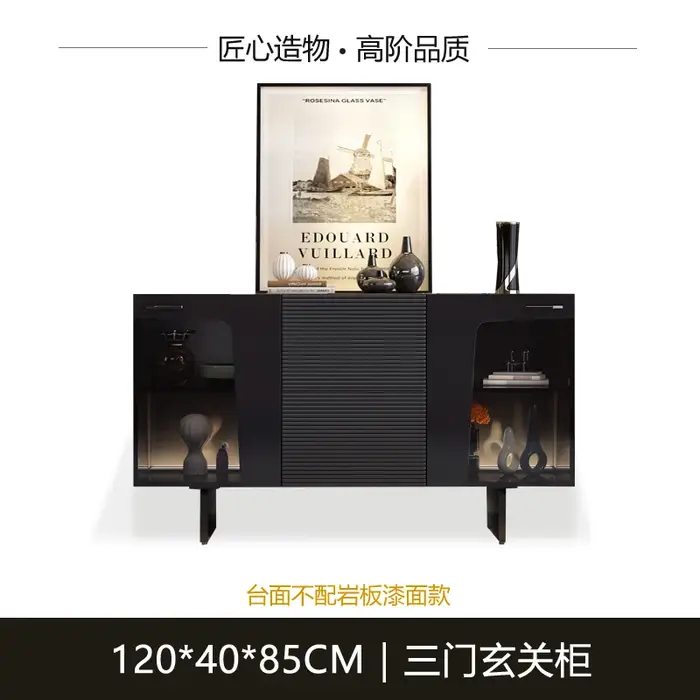 Présentoir vitrine porte armoire étagère acrylique étanche vin debout armoire de luxe noir nordique 