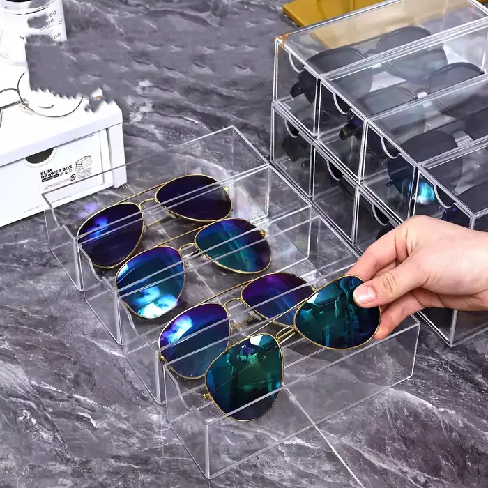 Boîte de rangement pour lunettes de vue