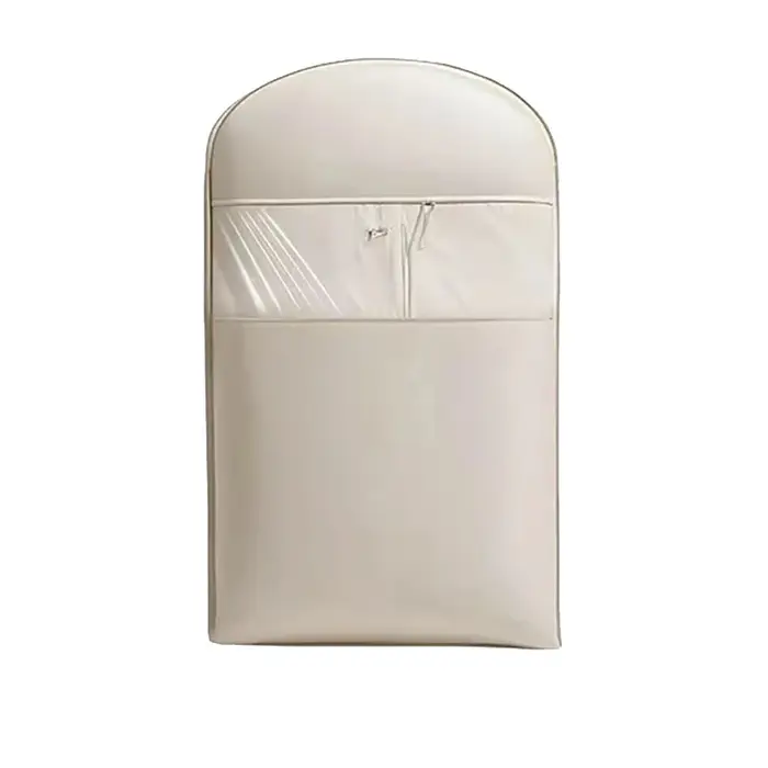 Sac de rangement pour armoire, sac de compression suspendu pour doudoune avec fermeture éclair, hous