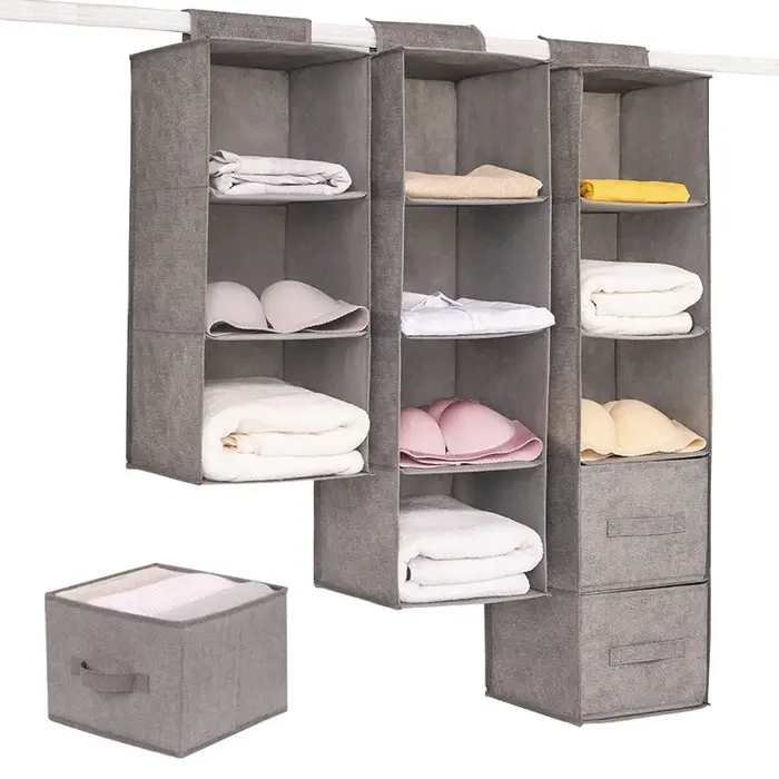 Étagères de rangement pliables