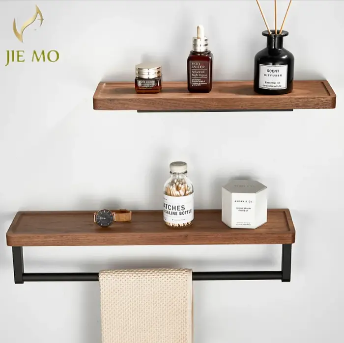 HOBrochure-Étagère de Rangement Murale en Bois