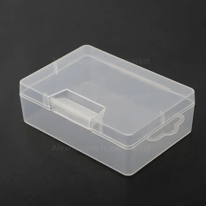 Boîte de rangement transparente