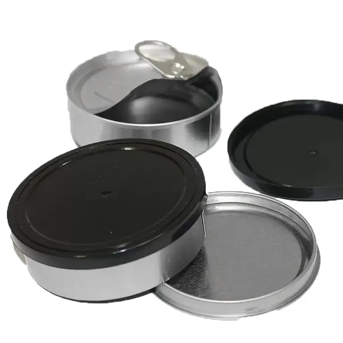 20 boîtes en aluminium avec couvercle
